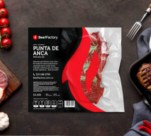 Mr Branding Beef Factory empaque gourmet